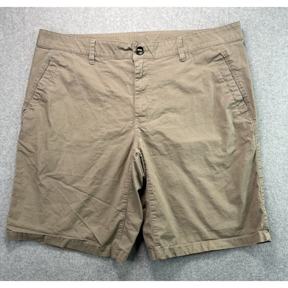 Mountain Hardwear Mens J Tree Shorts 38 Beige Ripstop Hiking Climbing Travel